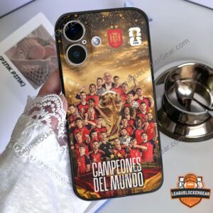 Spain World Champions Campeones Del Mundo Phone Case