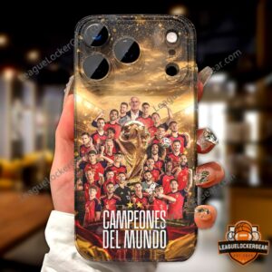 Spain World Champions Campeones Del Mundo Phone Case