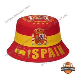 Spain National Football Team World Cup Champion 2026 Bucket Hat