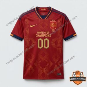 Spain World Cup Champions 2026 Football Jersey