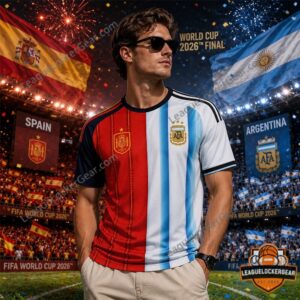 Spain vs Argentina FIFA World Cup 2026 Final Jersey