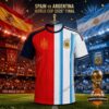 Spain vs Argentina FIFA World Cup 2026 Final Jersey