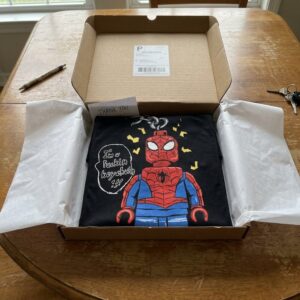 Funny Lego Spider Man I'm A Fuckin Keychain T-Shirt