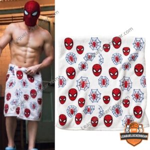 Tom Holland Peter Parker Spider Man Brand New Day 2026 Bath Towel