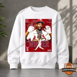 St. Louis Cardinals Jordan Walker Home Run Derby Champion 2026 T-Shirt