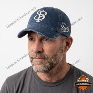 St. Paul Saints Field of Dreams 2026 Game Distressed Baseball Cap