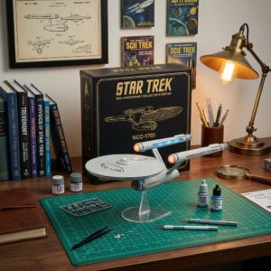 Star Trek 60th Anniversary USS Enterprise NCC-1701 Model Ship