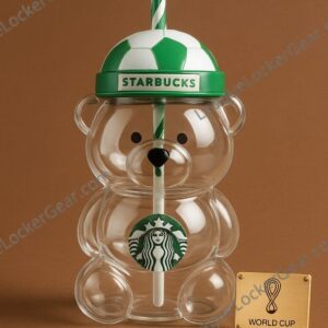 Starbucks Bear FIFA World Cup 2026 Football Tumbler Cup