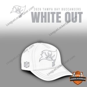 Tampa Bay Buccaneers 2026 White Out Hoodie Sweatpant Set