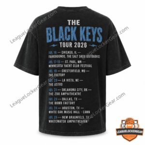 The Black Keys Tour 2026 T-Shirt