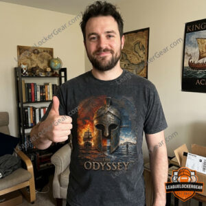 The Odyssey Greek Mythology Epic Poem Illustration T-Shirt