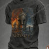 The Odyssey Greek Mythology Epic Poem Illustration T-Shirt