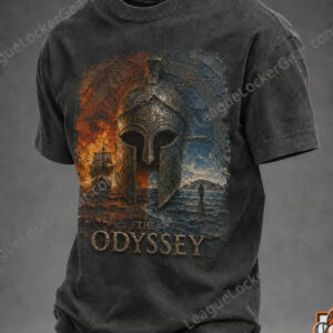 The Odyssey Greek Mythology Epic Poem Illustration T-Shirt