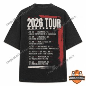 The Strokes 2026 Tour T-Shirt