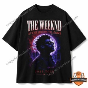 The Weeknd After Hours Til Dawn Tour 2026 T-Shirt