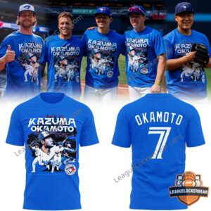 Toronto Blue Jays Kazuma Okamoto T-Shirt