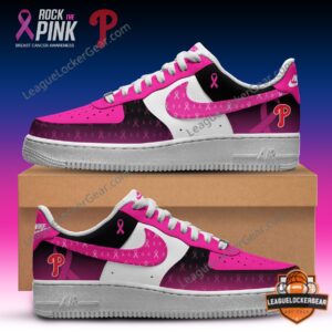 All Team MLB x Rock The Pink Breast Cancer Awareness Sneakers