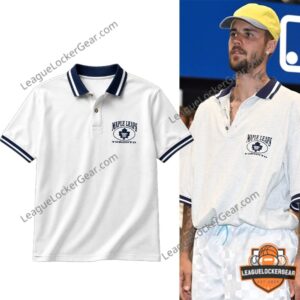 Justin Bieber Fanatics Fest Toronto Maple Leafs Polo