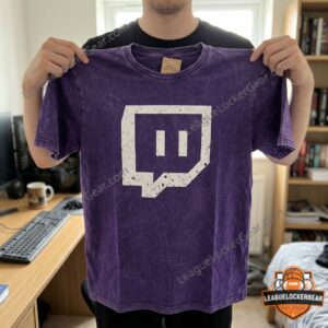 Dead by Daylight Twitch Purple Logo T-Shirt