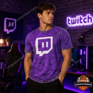 Dead by Daylight Twitch Purple Logo T-Shirt