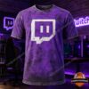 Dead by Daylight Twitch Purple Logo T-Shirt