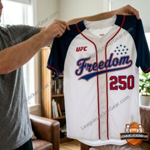 UFC America 250th Anniversary Baseball Jersey
