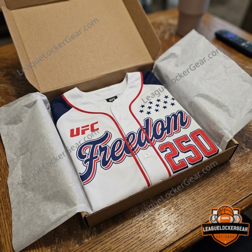UFC America 250th Anniversary Baseball Jersey
