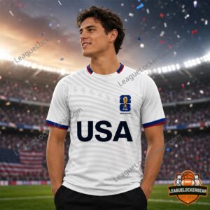 Brad Pitt 2026 World Cup USA Football Jersey