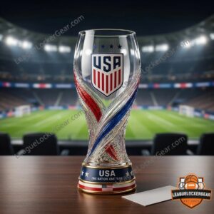 USA World Cup 2026 Trophy Beer Glass