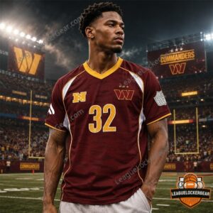 NFL Washington Commanders New Football Jersey Shirt 2026