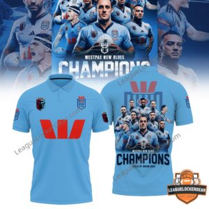 Westpac New South Wales Blues State of Origin 2026 Champions T-Shirt