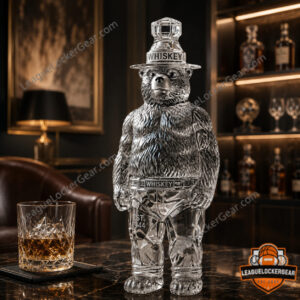 Whiskey Bear EST. 1944 Reserve Whiskey Decanter