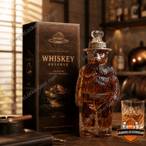 Whiskey Bear EST. 1944 Reserve Whiskey Decanter