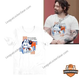 Damien Haas White Bunny Milk Candy T-Shirt