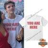 Cruz Beckham 2026 World Cup You Are Here T-Shirt