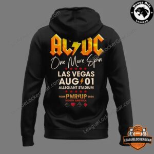AC/DC PWRϟUP Tour 2026 Las Vegas Raiders Hoodie