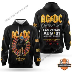AC/DC PWR UP Tour 2026 Las Vegas One More Spin T-Shirt