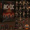 AC/DC 53rd Anniversary 2026 Advent Calendar - full product display with all collectibles