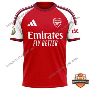 Arsenal Football Club Premier League Champions 2025-26 Jersey