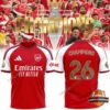 Arsenal Football Club Premier League Champions 2025-26 Jersey