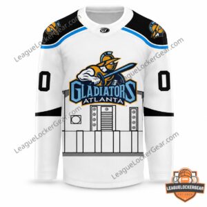 Atlanta Gladiators Star Wars Night 2026 Hockey Jersey - close-up of players and front design