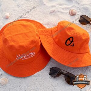 Baltimore Orioles Visit Sarasota Beaches and Beyond Bucket Hat - photo 4
