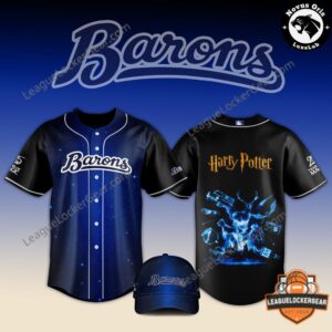 Birmingham Barons x Harry Potter 2026 Baseball Jersey And Cap