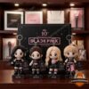 BLACKPINK 10th Anniversary Tour Plush Keychain - all four members displayed with tour backdrop