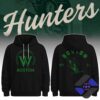 Boston Women's Pro Baseball League Hunters Team Logo Hoodie - front and back view