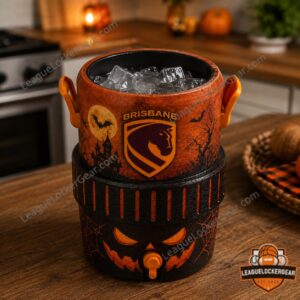 Brisbane Broncos Halloween 2026 Mini Can Cooler - photo 2