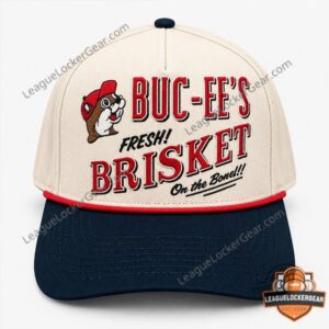 Buc-ee's Fresh Brisket On The Bone Flat Brim Snapback Cap - photo 3