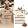JJ Watt Burnley Football Club 2026-27 Away Kit Football Jersey