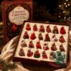 Cardinal Christmas Countdown 24 Collectible Ornaments Advent Calendar 2026 - front view with open display box