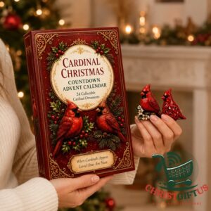 Cardinal Christmas Countdown 24 Collectible Ornaments Advent Calendar 2026 - photo 2